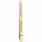 Ekena Millwork Saratoga Rough Sawn Timber Gable Bracket, Douglas Fir, 48"W x 30"H x 2"D x 4"F, 15/12 Pitch GBW048X30X0204SAR00RDF - alternate 2